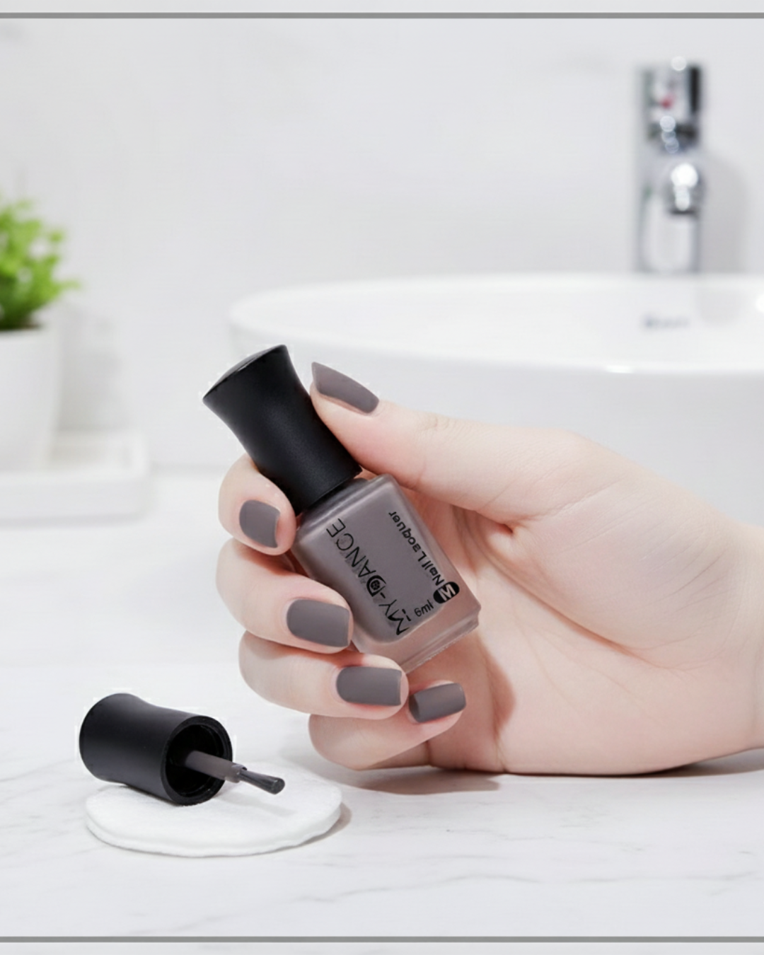 VelvetFrosted Matte Finish